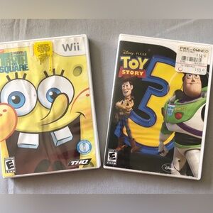 Wii Games/Video Bundle of 2-